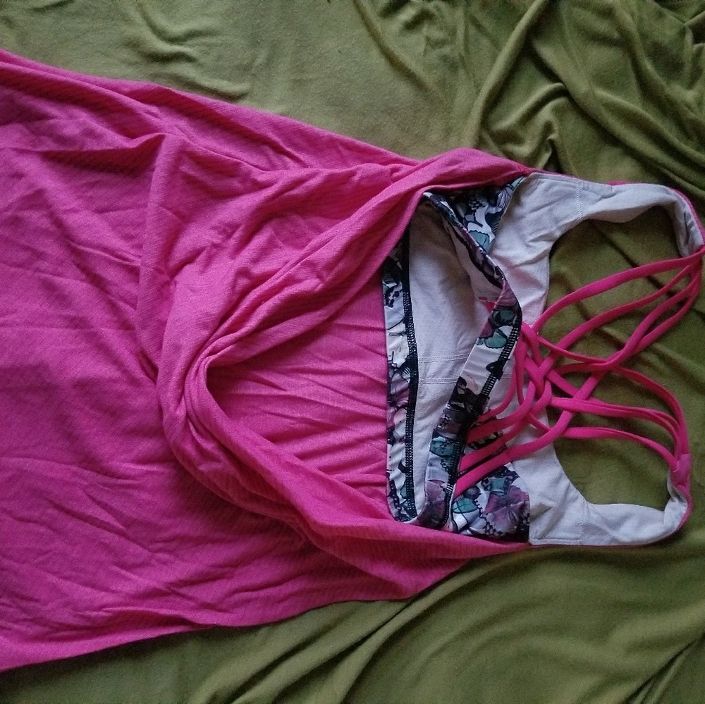 Lululemon open back tank