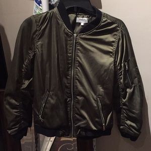 zip up bomber jacket