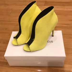Asos Neon Stiletto Open-Toe Shoes
