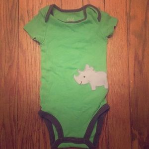 Carters Rhino Onesie