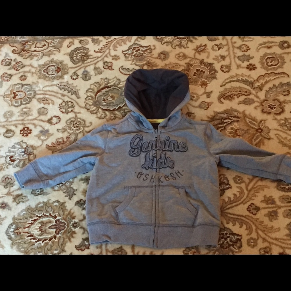 Grey toddler sweater