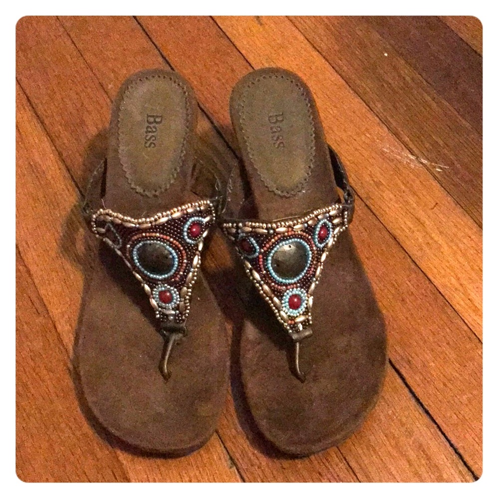 Bass heeled wedges!