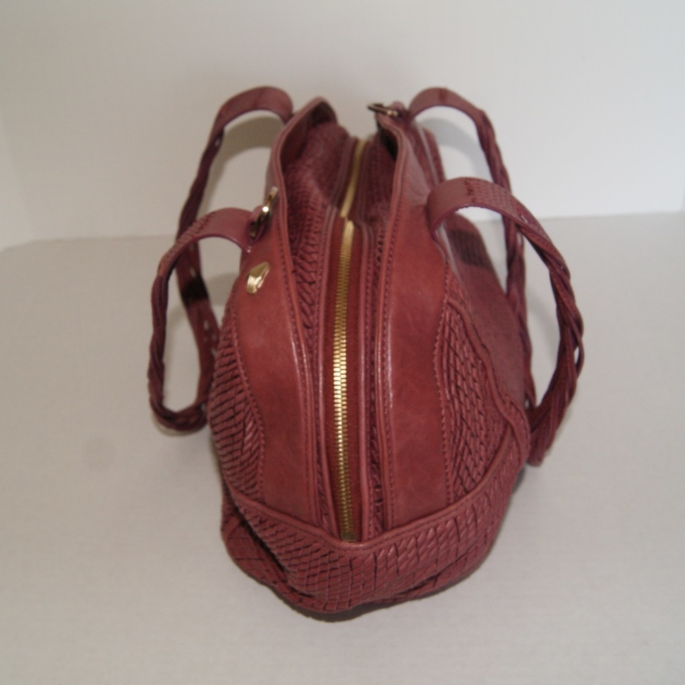 David & Scotti woven leather shoulder bag - Picture 4 of 8