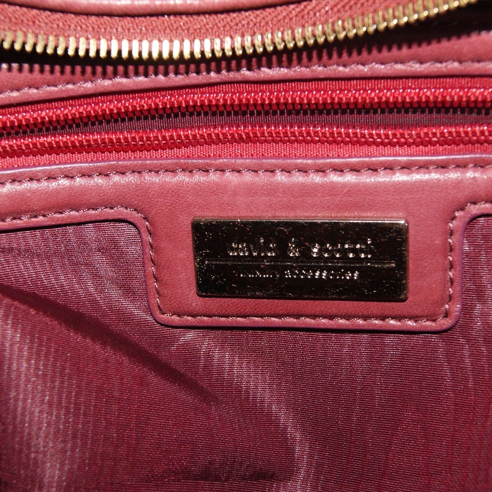 David & Scotti woven leather shoulder bag - Picture 6 of 8