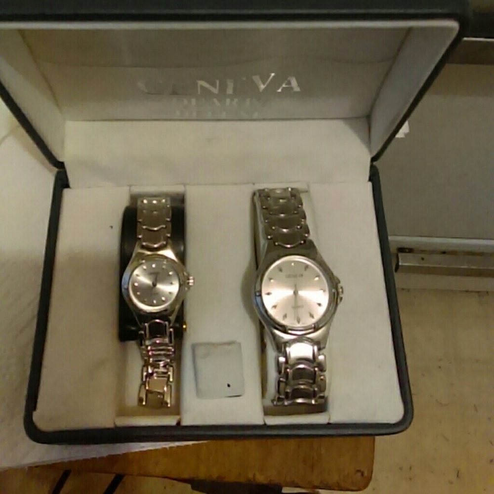 Men and female watch geneva