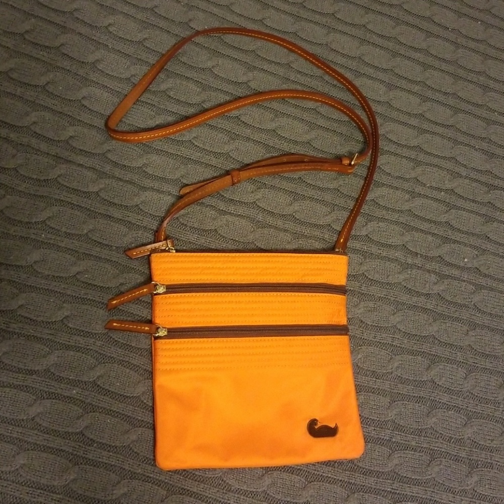 Dooney & Bourke orange crossbody