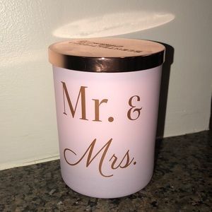 Mr & Mrs Gift Candle