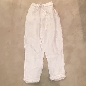 Free People White Pants