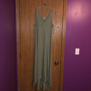 Olive Green Maxi Dress