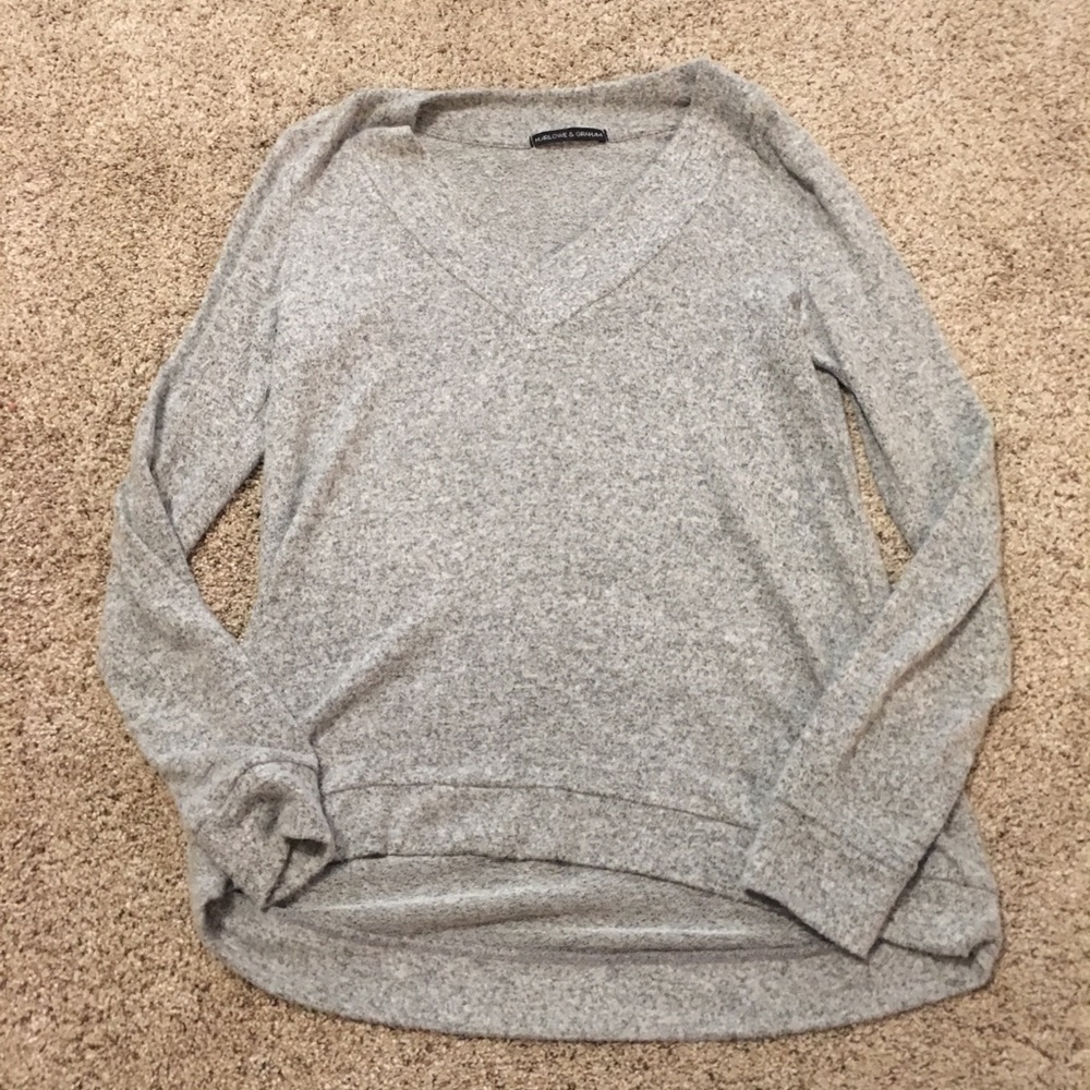 Gray sweater