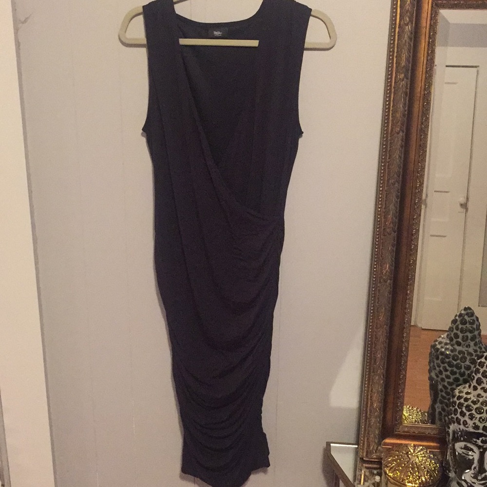 Sexy Ruched Midi Dress