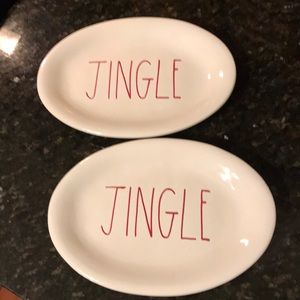 Rae Dunn Christmas Jingle Ovals