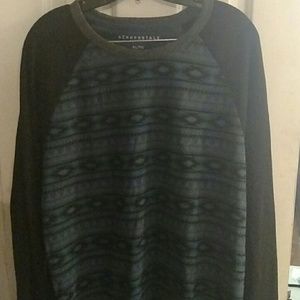 Aeropostale long sleeve shirt XL Aztec pattern