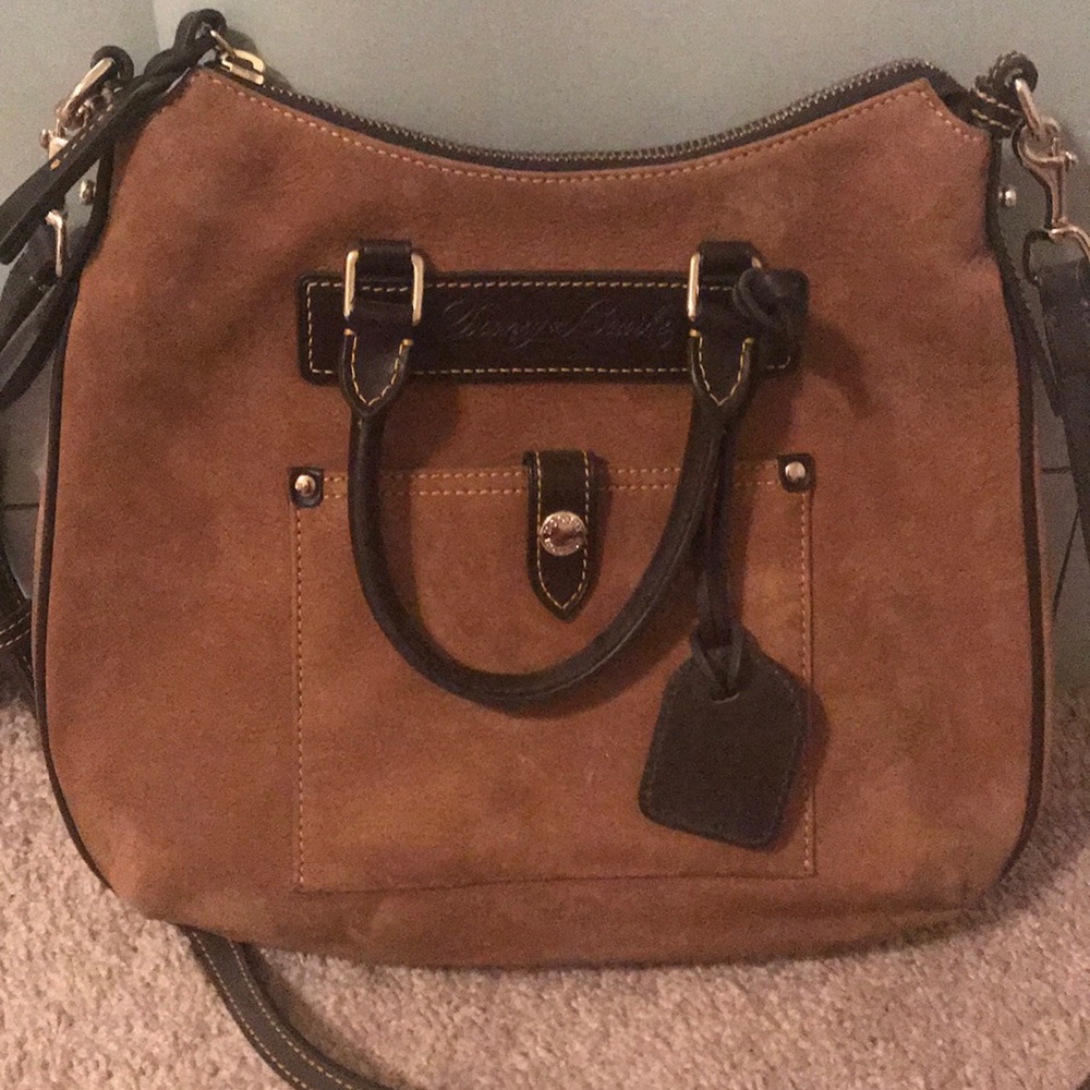 Vintage Dooney & Burke Leather Shoulder Bag