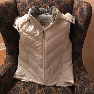 White Izod Winter Vest