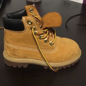 Wheat Timberland boots toddler size 9