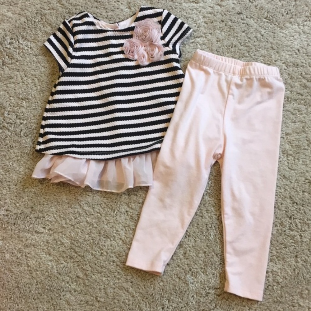 Sweet pink & black set