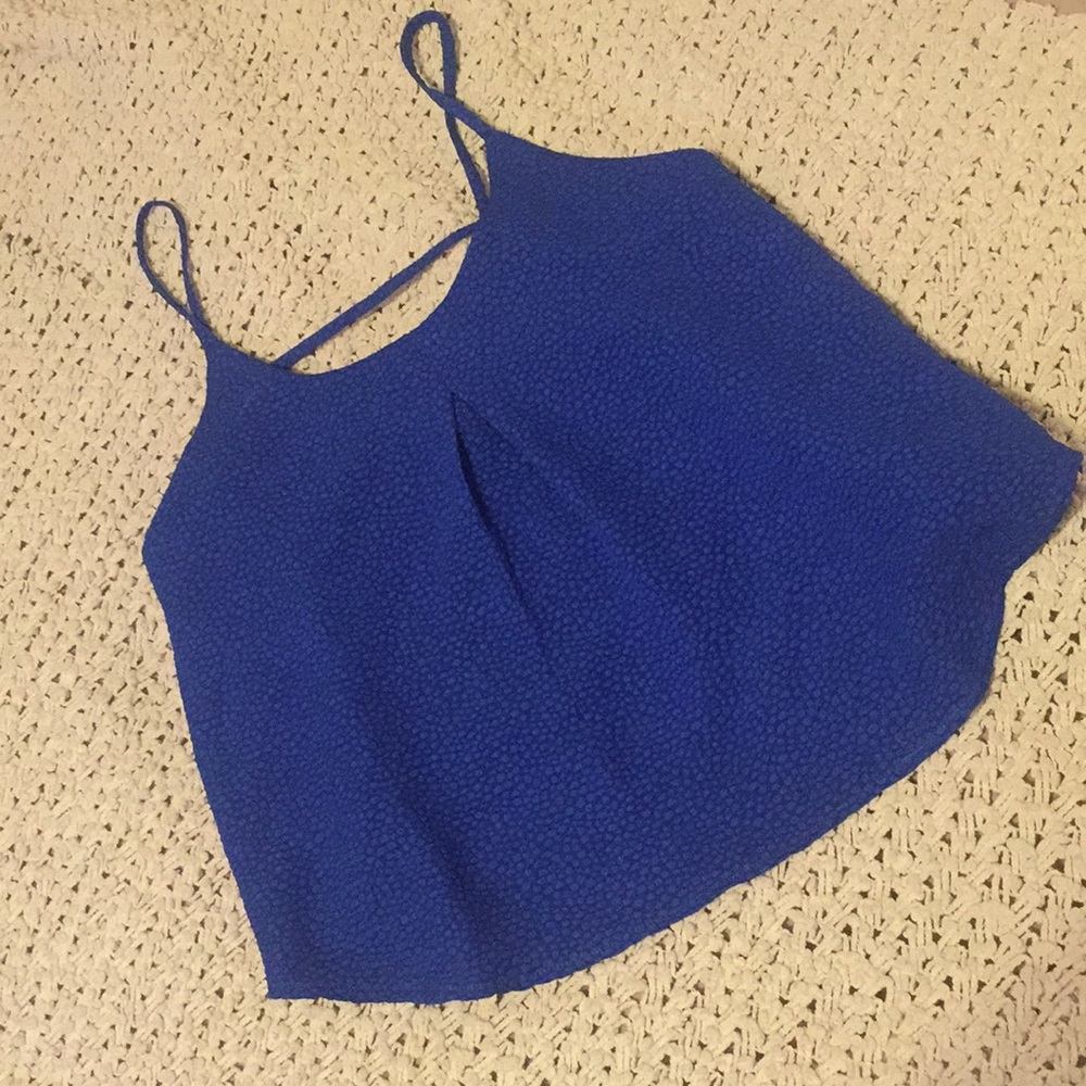 Royal Blue Top