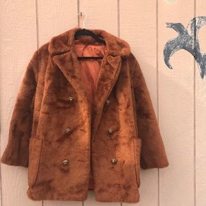 Faux Fur Coat