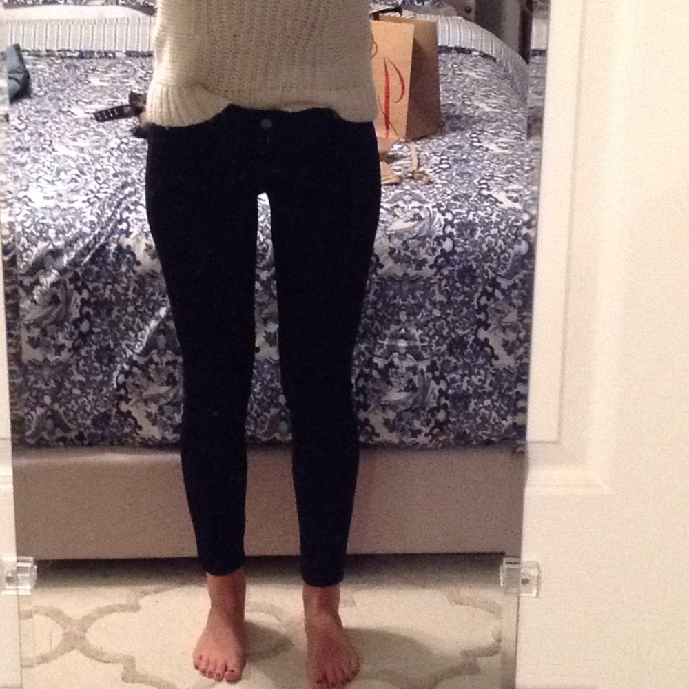 Paige black skinny jeans