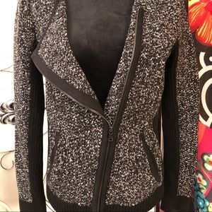 Ann Taylor Loft Mint Condition Zippered Sweater