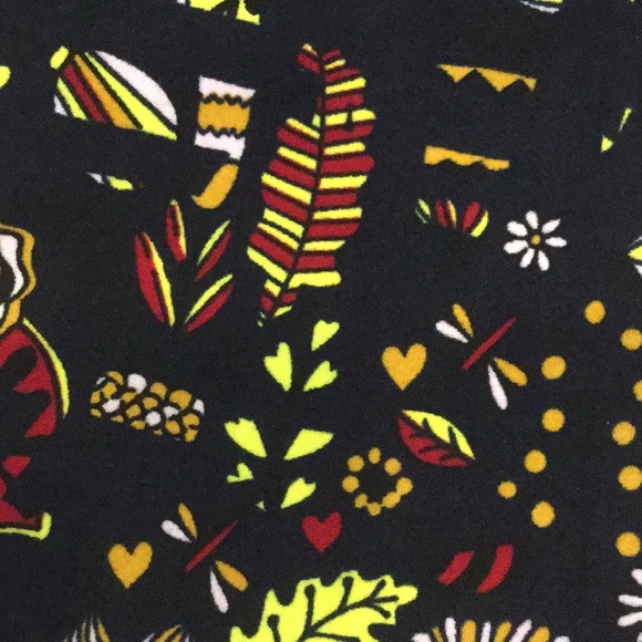 🖤❤️Grasshopper & dragonfly NWT leggings One Size - Picture 2 of 5