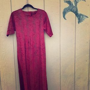 Vintage Snake print dress