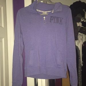 PINK Victoria’s Secret 1/4 Zip Pullover