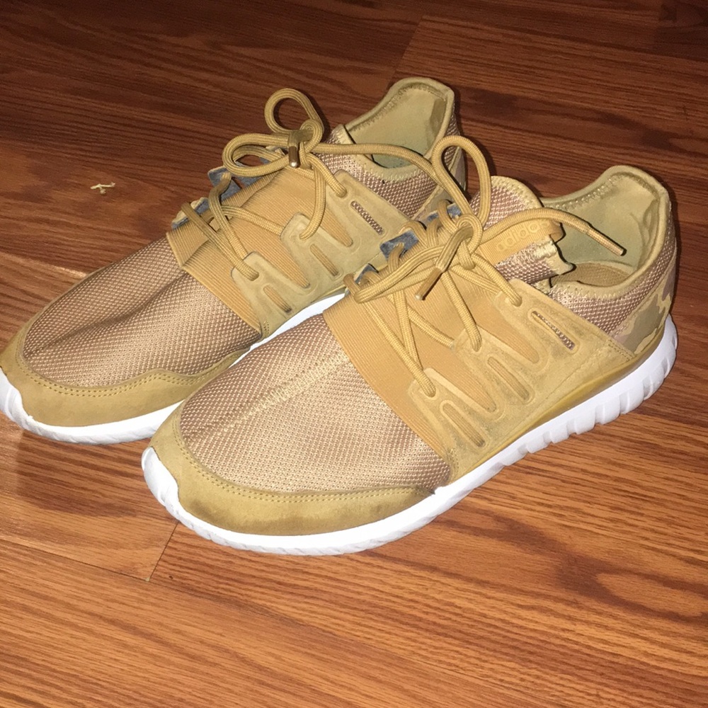 Adidas tubular yellow