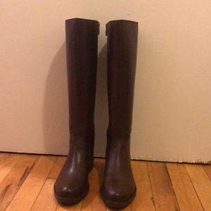 New Franco Sarto Dark Brown Riding Boots