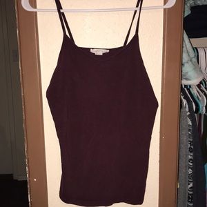 Forever 21 maroon tank top. Size L.