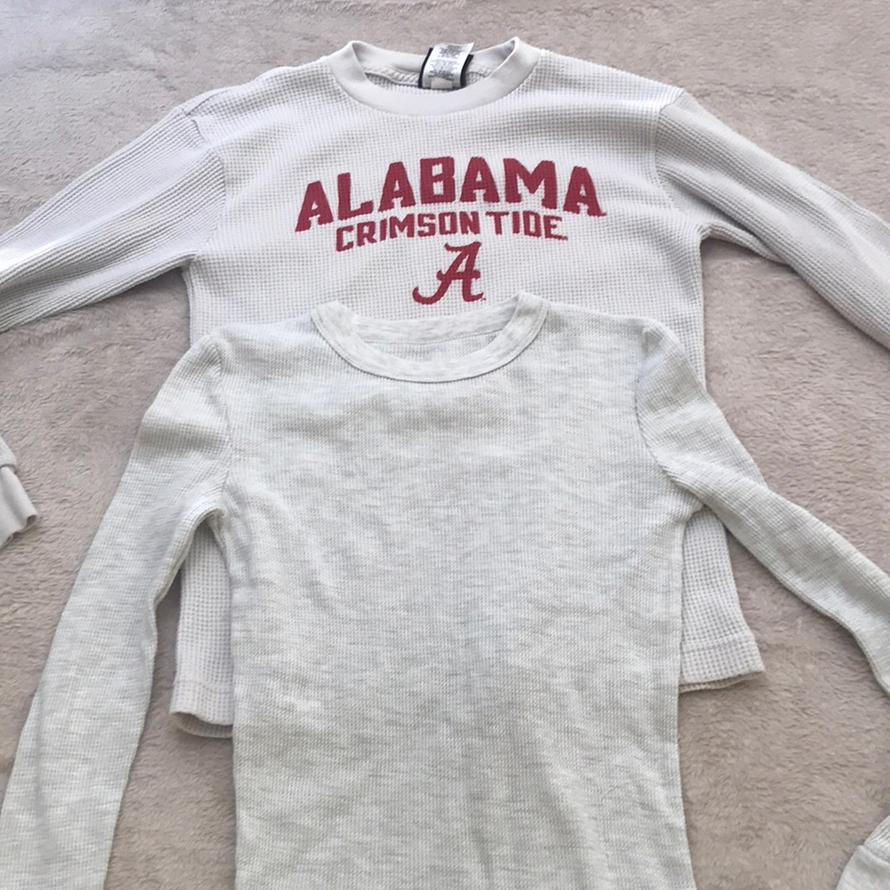 Two thermal shirts