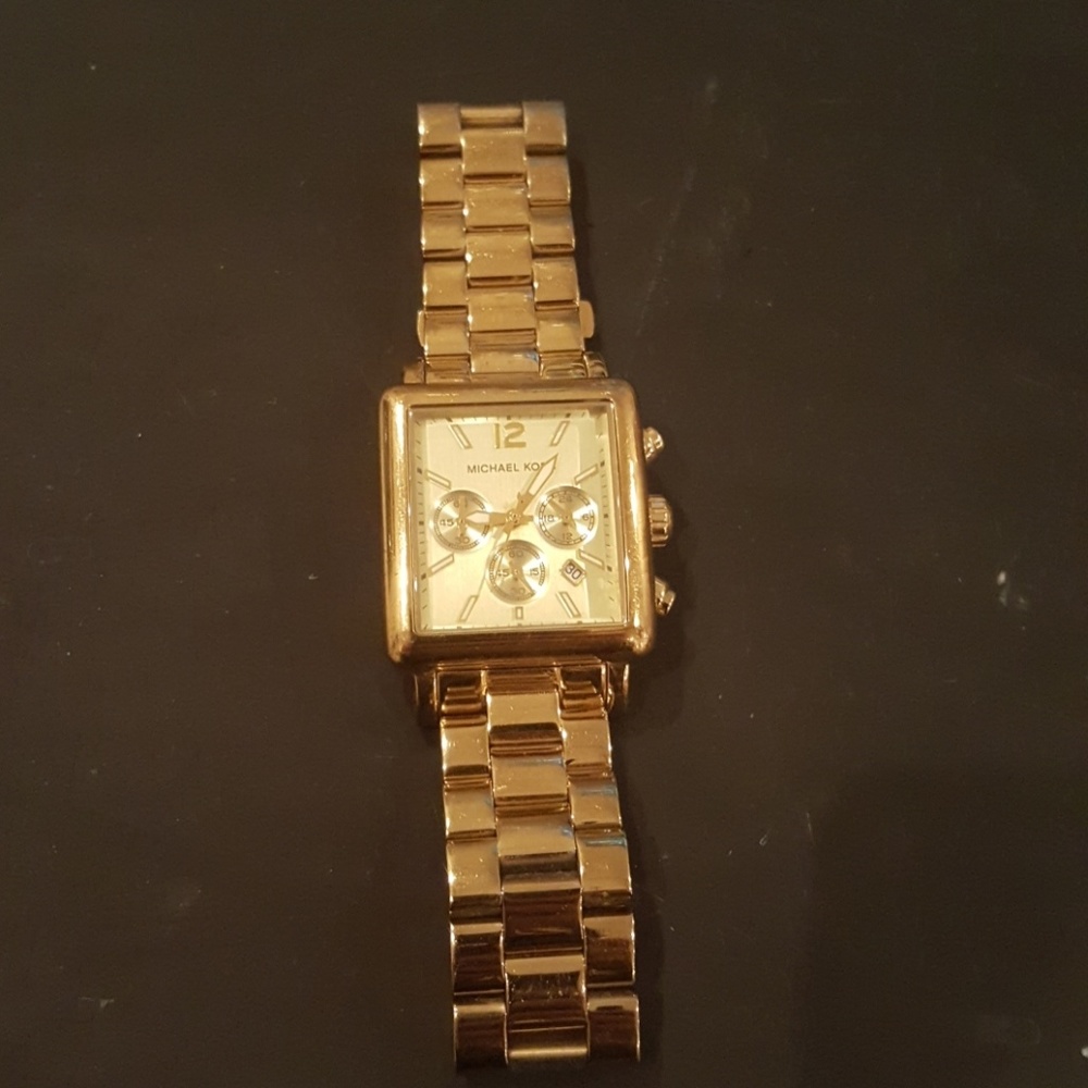 Michael Kors gold chain watch
