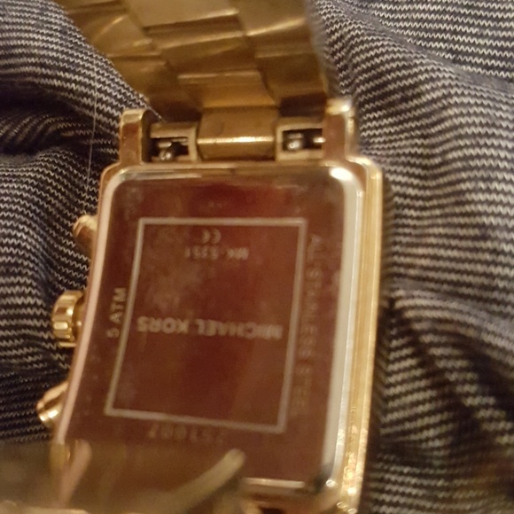 Michael Kors gold chain watch
