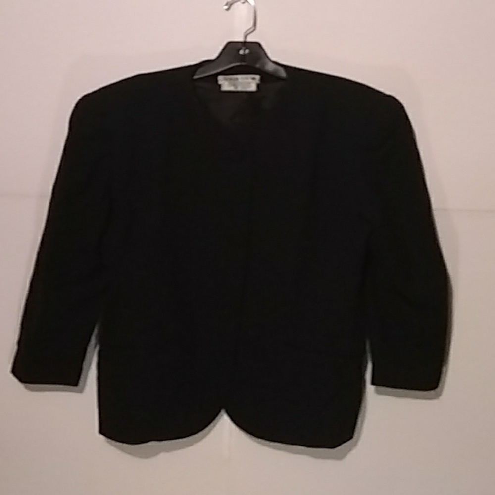 Vintage Gloria Sachs Black Coat gently used