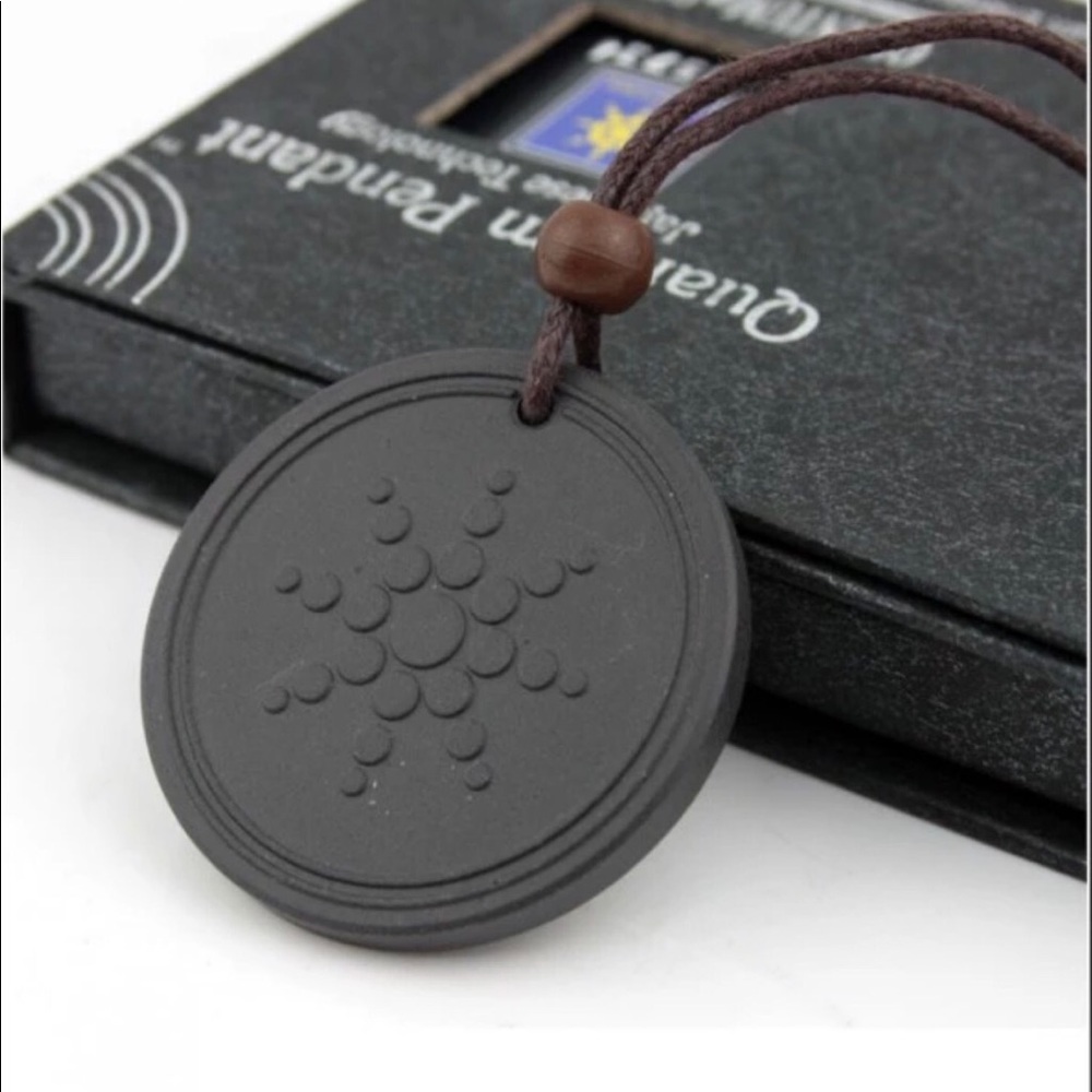 Quantum Scalar Lava Energy Pendant