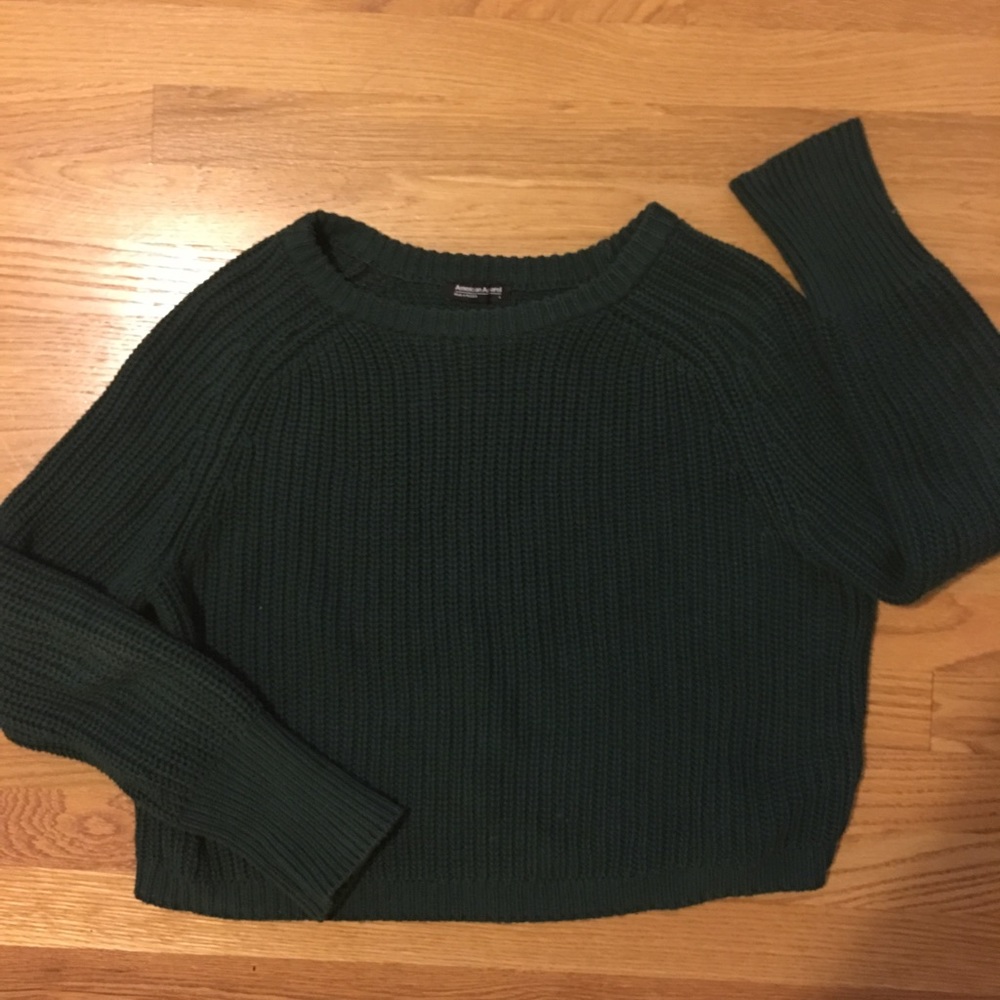 Green Fisherman Sweater