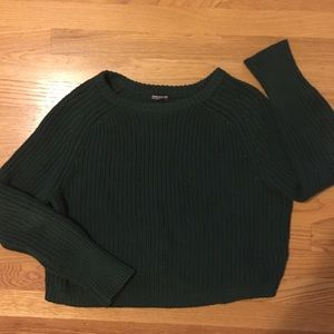 Green Fisherman Sweater