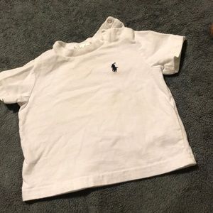 White polo T-shirt