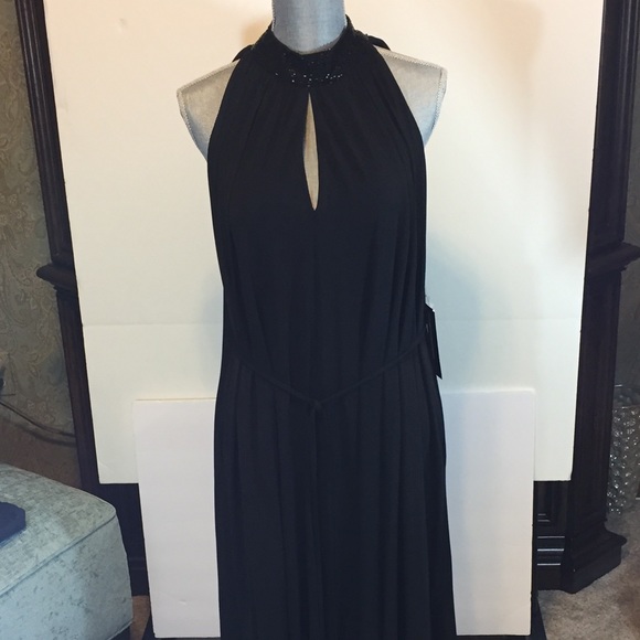 GORGEOUS JS Boutique Beaded Neckline dress - Picture 2 of 8