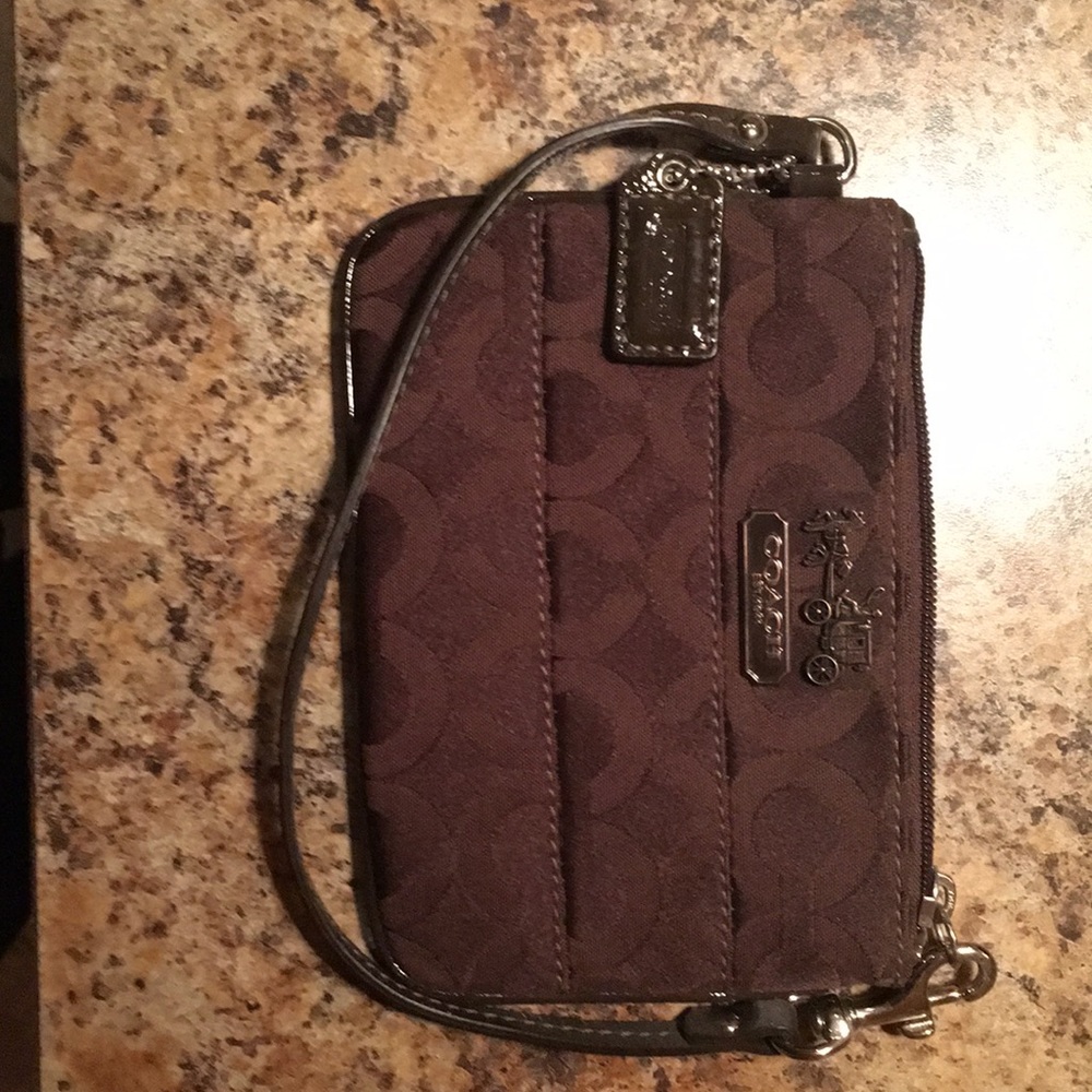 Coach wristlet
