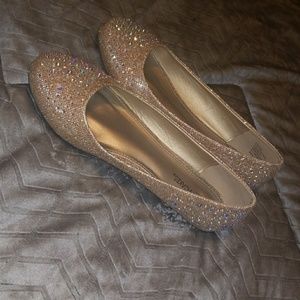 Gold flats Brand New