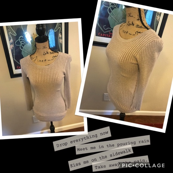 INC International Concepts Tops - INC stretch ribbed top