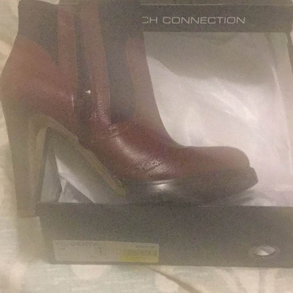 French Connection Berta bootie leather