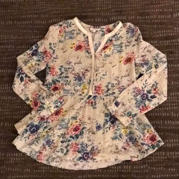 Umgee Tops - UMGEE floral boho top