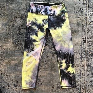RBX Yoga pants stretch pants leggings tie-dye sz s