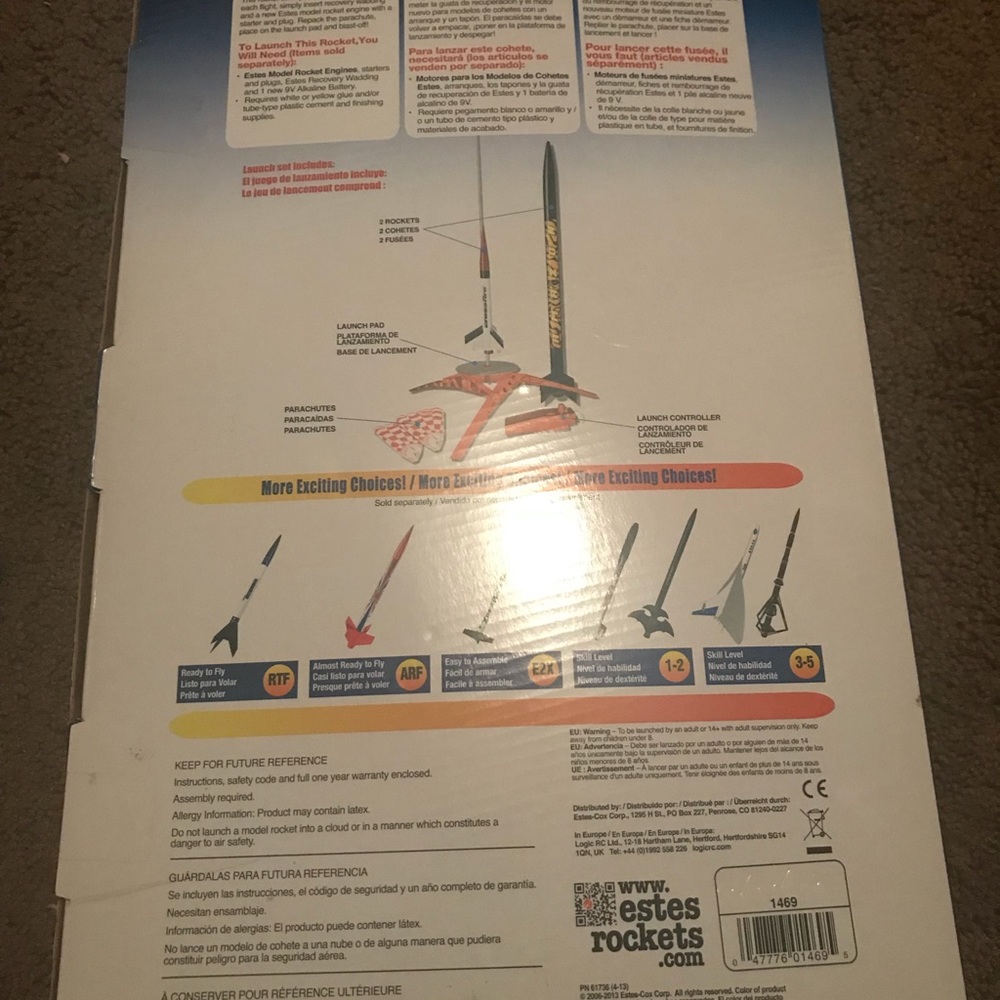 Estes Tandem-X Launch Set Ex2