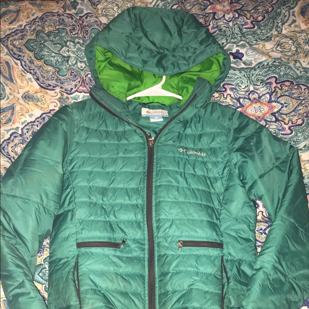 Columbia puffer coat