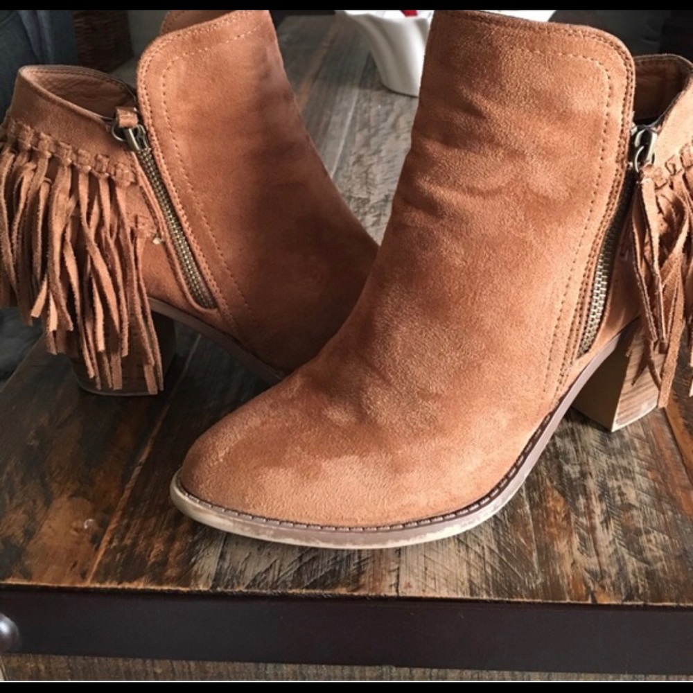 Fringe Booties