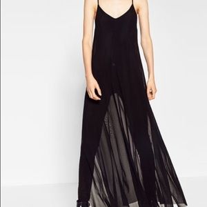 Zara Sheer Dress w Bodysuit